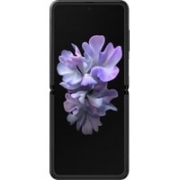 Смартфон Samsung Galaxy Z Flip SM-F700N Восстановленный by Breezy, грейд B (черный)