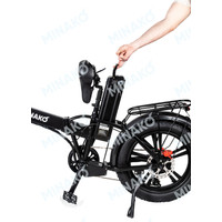 Электровелосипед Minako F10-L 001186 (черный, литые диски)