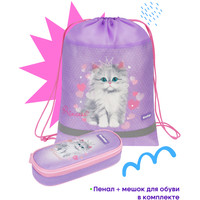 Школьный рюкзак Berlingo Expert Box. Royal kitty RU09071L
