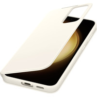 Чехол для телефона Samsung Smart View Wallet Case S23+ (кремовый)