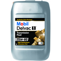 Трансмиссионное масло Mobil DelvacTM 1 Transmission Fluid 75W-80 20л