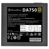 Блок питания SilverStone DA750 Gold SST-AX0750MCGD-A