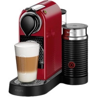 Капсульная кофеварка Nespresso CitiZ&Milk (красный)