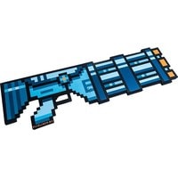 Пулемет игрушечный Pixel Crew Миниган 8Бит пиксельный со звуком 61 см PC08528