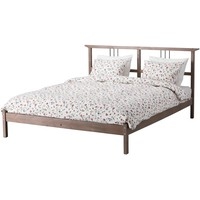 Кровать Ikea Рикене 200x160 (серо-коричневый, без основания) 701.900.54