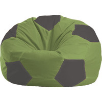 Кресло-мешок Flagman Мяч М1.1-459 (оливковый/серый темный)