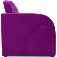 Кресло-кровать Мебель-АРС Малютка (микровельвет, фиолетовый)