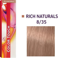 Оттеночная краска Wella Professionals Color Touch 8/35 светлый блонд золотисто-махагоновый 60 мл