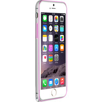 Чехол для телефона Love Mei Double Color Arc для iPhone 6S Plus (Silver-Red)