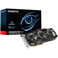 Видеокарта Gigabyte R9 280 WindForce 3 OC 3GB GDDR5 (GV-R928WF3OC-3GD)