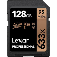 Карта памяти Lexar Professional 633x SDXC LSD128CB633 128GB