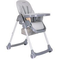 Высокий стульчик Pituso Compatto (light grey)