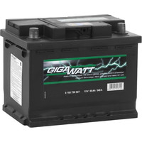 Автомобильный аккумулятор GIGAWATT R низкий (60 А·ч)