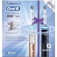 Комплект зубных щеток Oral-B Genius 9900 D701.545.6HXC