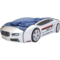 Кровать-машина КарлСон Roadster Ауди 162x80 (белый)