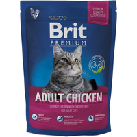 Сухой корм для кошек Brit Premium Cat Adult Chicken с курицей 0.3 кг