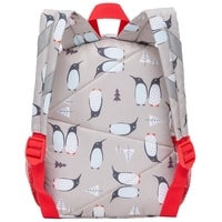 Школьный рюкзак Grizzly RK-077-6 (пингвины)
