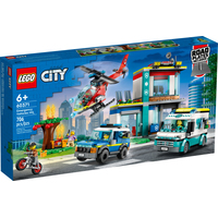 Конструктор LEGO City 60371 Штаб аварийных транспортных средств