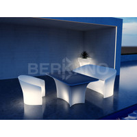 Стол Berkano Oasis со стеклом 240_022_19 (красный)
