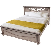 Кровать Муром-мебель Мелиса 120x200 (береза, с основанием)