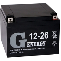Аккумулятор для ИБП G-Energy 12-26 (12В/26 А·ч)