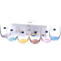 Набор стаканов для воды и напитков Bohemia Crystal Spectrum 25180/D4696/300