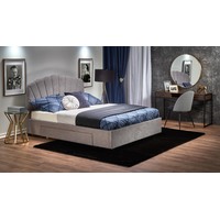 Кровать Halmar GABRIELLA 160х200 (светло-серый)