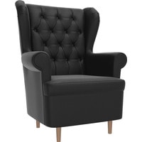 Интерьерное кресло Mebelico Торин Люкс 272 108515 (эко-кожа, черный)