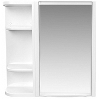  Berossi Шкаф с зеркалом ВК Hilton Universal (снежно-белый)