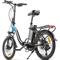 Электровелосипед Volteco Flex Up! (черный/зеленый)
