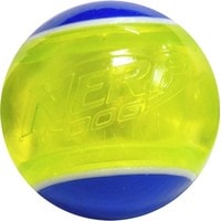 Игрушка для собак Nerf Мяч светящийся прозрачный 54500