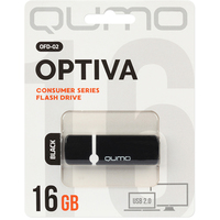 USB Flash QUMO Optiva 02 16GB (черный)