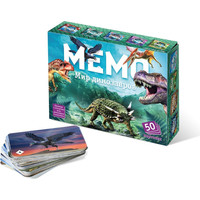 Детская настольная игра Нескучные игры Мемо. Мир динозавров 8083