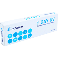 Контактные линзы Horien 1 Day UV +1 дптр 8.6 мм