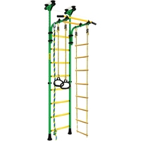 Детский спортивный комплекс Kampfer Strong Kid Ceiling Высота +26 (зеленый/желтый)