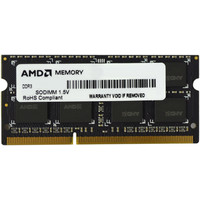 Оперативная память AMD Radeon Entertainment 8GB DDR3 SO-DIMM PC3-14900 (AE38G1869S2-UO)