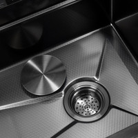 Кухонная мойка ARFEKA Sensor ECO AR 750*450 Black PVD Nano Decor