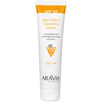Крем солнцезащитный Aravia Professional Age Control Sunscreen Cream SPF50 (100 мл)