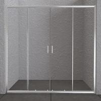 Душевая дверь BelBagno UNIQUE-BF-2-150/180-C-Cr (прозрачное стекло)
