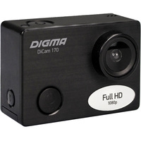Экшен-камера Digma DiCam 170 (черный)