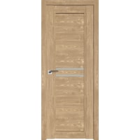 Межкомнатная дверь ProfilDoors 2.75XN L 90x200 (каштан натуральный, стекло матовое)