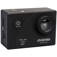 Экшен-камера Digma DiCam 235 (черный)
