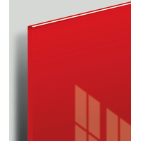 Магнитно-маркерная доска BRAUBERG стеклянная 40x60 см (красный)