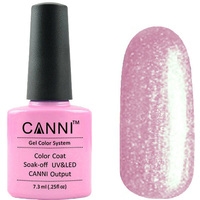 Лак Canni Color Coat (198 Light Pink Pearl)