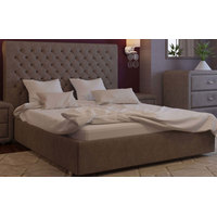 Кровать Уют Богема 200х120 (velvet lux 96)