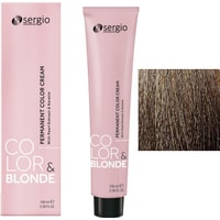 Крем-краска для волос Sergio Professional Color&Blonde 7 средне-русый