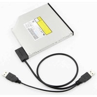 Кабель USBTOP SATA (6P+7P) – 2x USB2.0