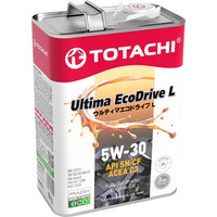 Моторное масло Totachi Ultima EcoDrive L Fully Synthetic 5W-30 4л