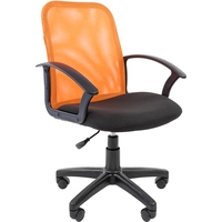 Кресло CHAIRMAN 615 (черный/оранжевый)