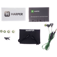 Наушники Harper HV-501 Green